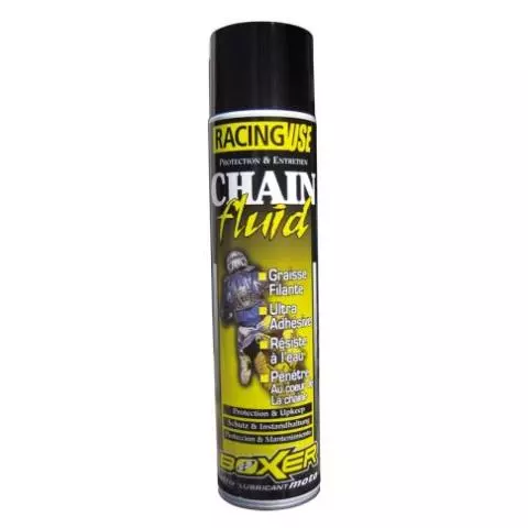 Spray graisse chaine moto BOXER CHAIN FLUID 600 ml