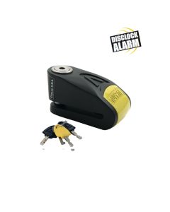 Antivol Bloc disque alarme moto AUVRAY B-LOCK-14 NOIR JAUNE CLASSE SRA 