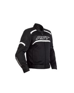 Blouson men textile moto RST Pilot CE  noir - blanc