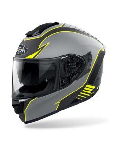 Casque intégral moto AIROH ST501 TYPE YELLOW Mat