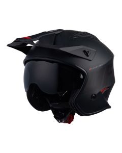 Casque jet Off Road UFO Sheratan Noir