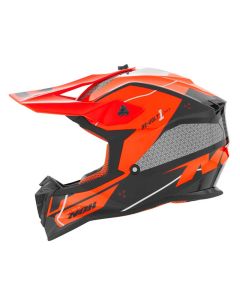 Casque moto cross NOX RE-VOLT1 Orange KID