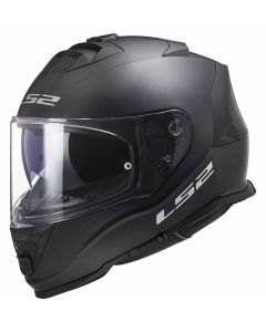 Casque intégral moto LS2 STORM SOLID Noir mat