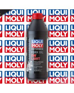Huile de fourche moto LIQUI MOLY 5W LIGHT 100% synthèse 1L
