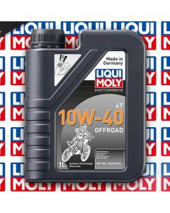 Huile moteur moto LIQUI MOLY OffRoad 4T 10W40 semi synthèse 1L