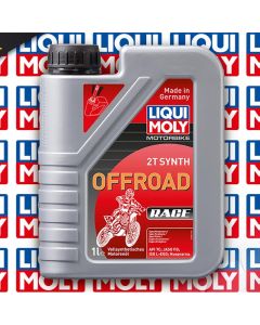 Huile moteur moto LIQUI MOLY OffRoad Race 2T 100% synthèse 1L