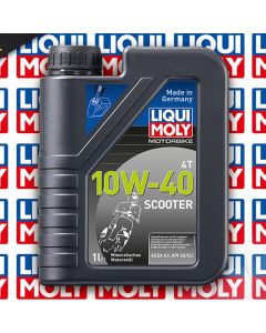 Huile moteur moto LIQUI MOLY Scooter 4T 10W40 minérale 1L