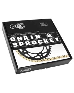 Kit chaine hyper renforcé premium moto AFAM DUCATI MONSTER 1100 2008 - 2010