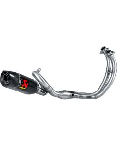 Ligne d'échappement moto AKRAPOVIC Racing Line Carbone YAMAHA MT07 XSR 700 TRACER 7 XSR 700