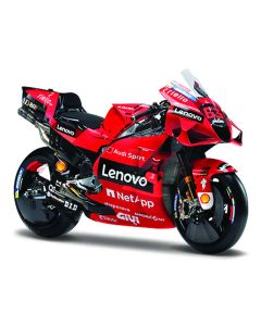 Moto miniature GP Ducati Lenovo team Bagnaia 2021 1/18eme