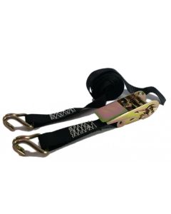 Paire de sangles moto NOIRE BRAZOLINE