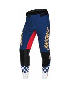 Pantalon moto cross ANSWER A22 Elite Redzone bleu/rouge/blanc