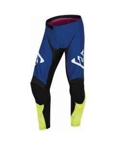 Pantalon cross ANSWER A22 Syncron Prism bleu jaune fluo