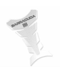 Protège réservoir moto BARRACUDA CARBON STYLE Transparent