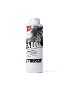 Huile moteur moto IPONE R4000 RS 10W‑40 4T 1L