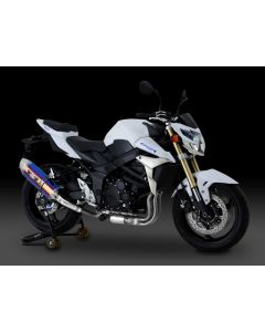 Silencieux moto YOSHIMURA R-77J titane bleu Suzuki GSR GSXS 750