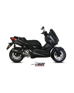 Silencieux scooter MIVV Mover inox noir YAMAHA XMAX 300 2017 - 2020