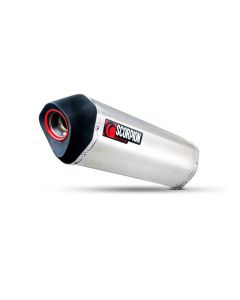 Silencieux moto SCORPION Serket Parallel inox HONDA CBR500R 2013 - 2015