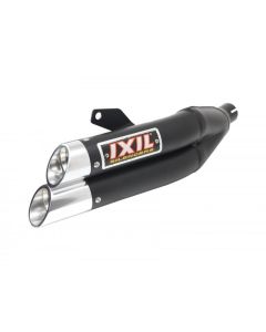 Silencieux ligne complète moto IXIL DUAL HYPERLOW XL BLACK EDITION HONDA CB650F CBR650F 2014 - 2018 CB650R CBR650R 2019 - 2022