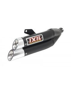 Silencieux moto IXIL DUAL HYPERLOW XL BLACK EDITION KAWASAKI Z750 Z750 R 2007 - 2013