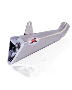 Silencieux moto IXIL X55 inox SLASHED CONE XTREM YAMAHA YZF R6 2006 - 2016