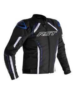 Veste moto RST S-1 textile noir/blanc/bleu