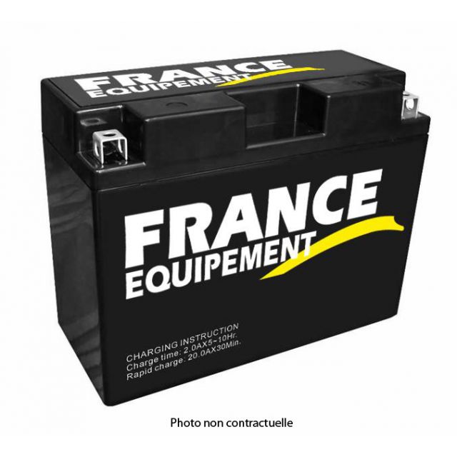 Batterie moto FRANCE EQUIPEMENT CBTX14L-BS