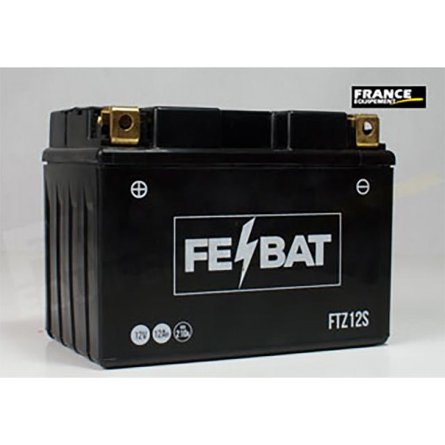 Batterie moto FRANCE EQUIPEMENT FE-BAT FTZ12S gel sans entretien