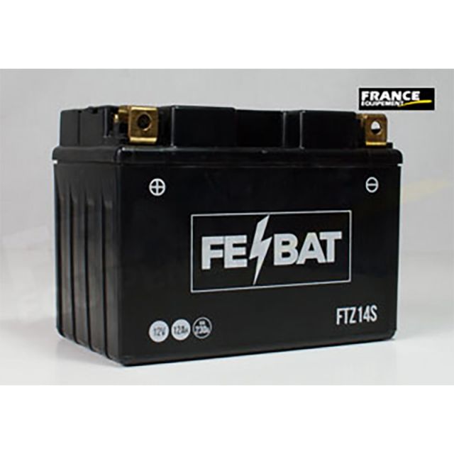 Batterie moto FRANCE EQUIPEMENT FE-BAT FTZ14S gel sans entretien