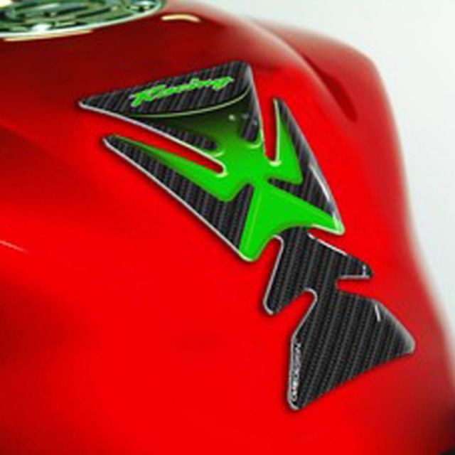 Protège réservoir moto PRINT RACING Vert