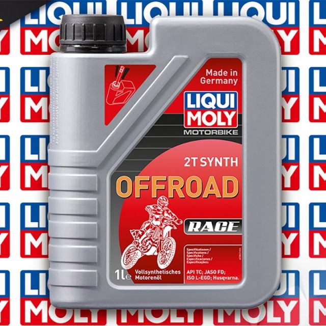 Huile moteur moto LIQUI MOLY OffRoad Race 2T 100% synthèse 1L