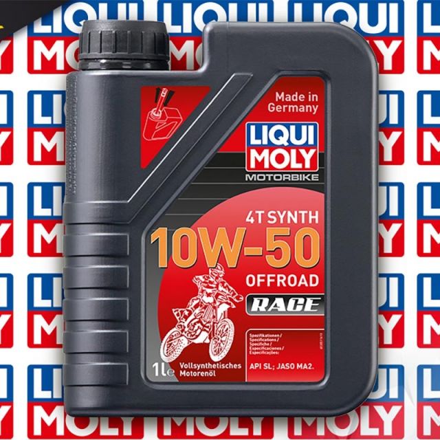Huile moteur moto LIQUI MOLY OffRoad Race 4T 10W50 100% synthèse 1L
