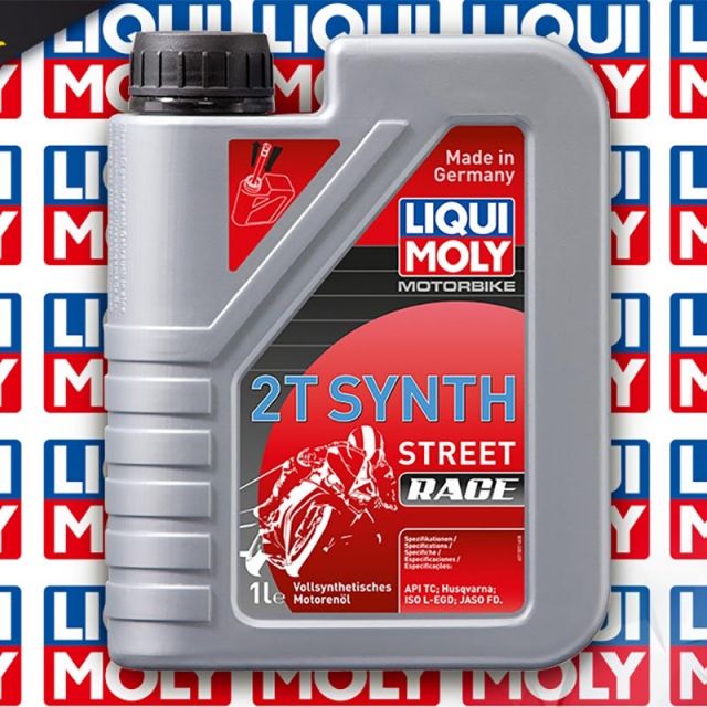 Huile moteur moto LIQUI MOLY Street Race 2T 100% synthèse 1L