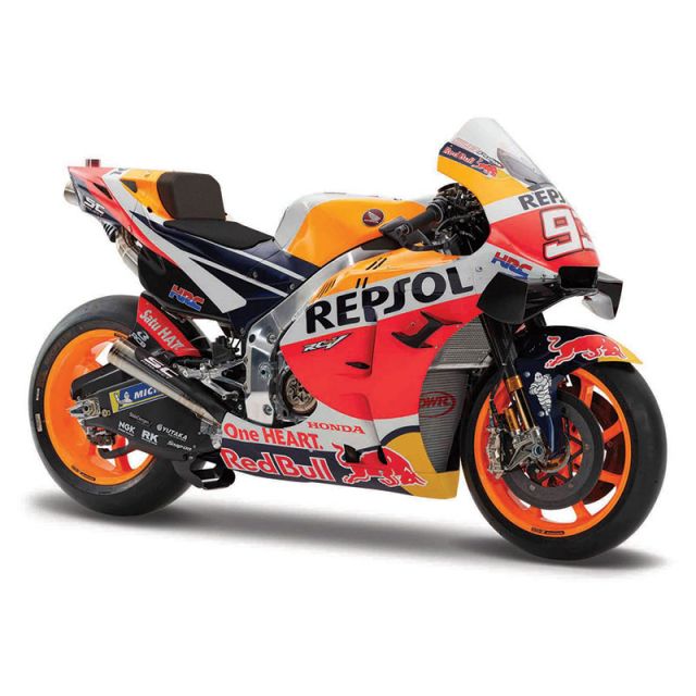 Moto miniature GP Honda Repsol Marquez 2021 1/18eme