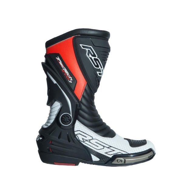 Bottes racing moto RST TRACTECH EVO III CE Rouge Fluo 41