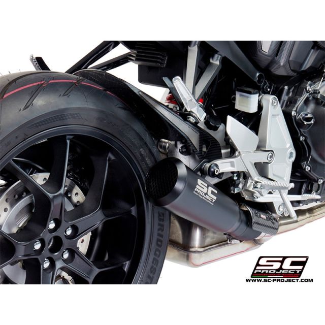 Silencieux moto SC PROJECT CONIC 70 Inox Black HONDA CB1000R Neo Sport Cafe 2018 - 2020