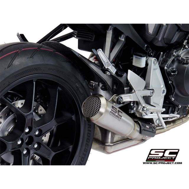 Silencieux moto SC PROJECT CONIC 70 Inox HONDA CB1000R Neo Sport Cafe 2018 - 2020