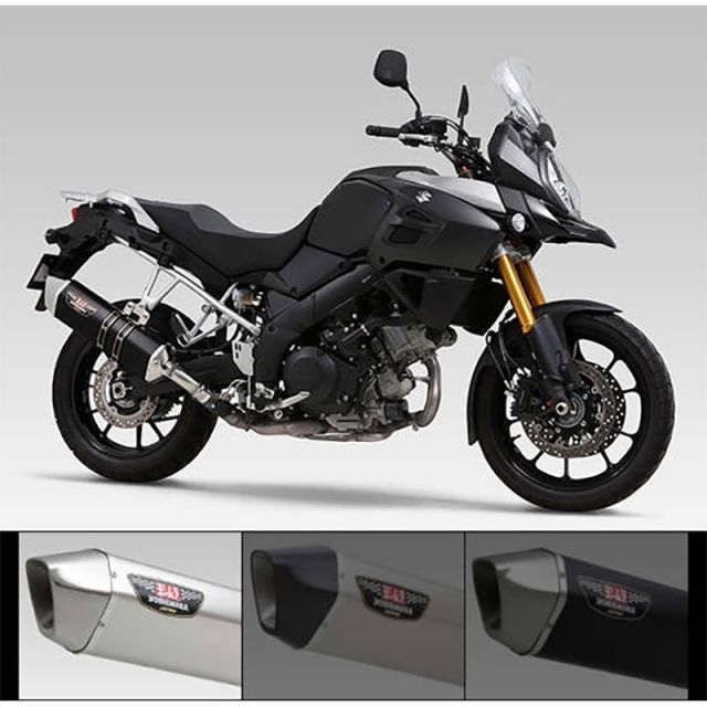 Silencieux moto YOSHIMURA Hepta Force inox Suzuki DL1000 V-Strom 2014 - 2019
