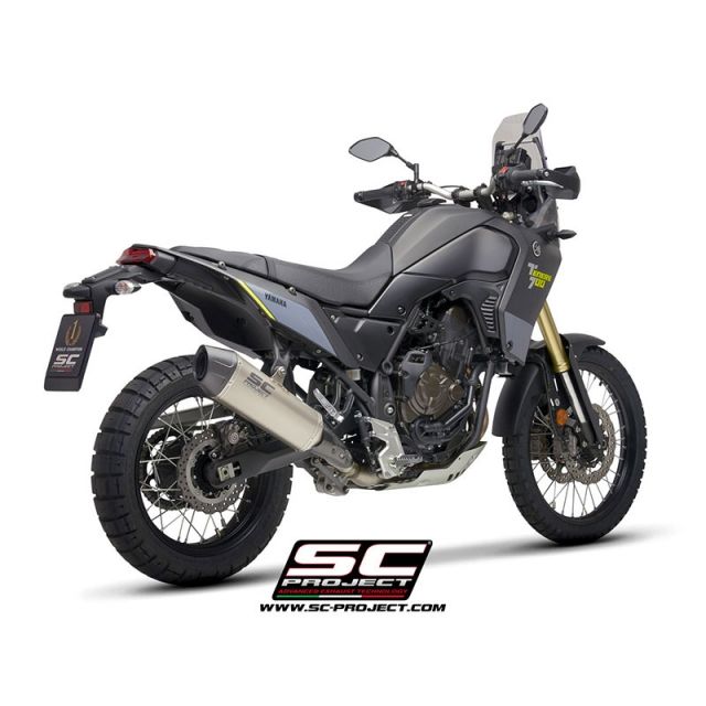 Silencieux moto SC PROJECT X-Plorer II Titane YAMAHA TENERE 700 2019 - 2020