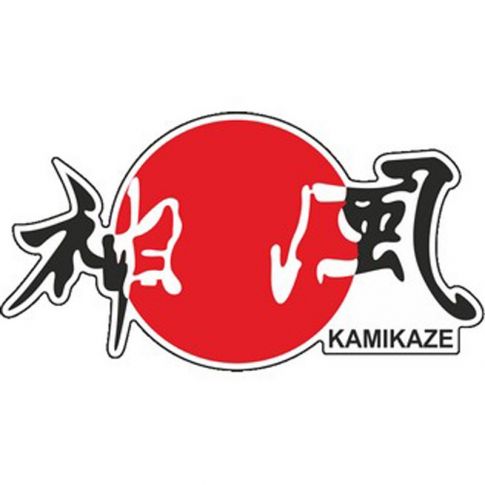 Label déco moto KAMIKAZE