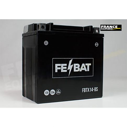Batterie moto FRANCE EQUIPEMENT FE-BAT FBTX14-BS