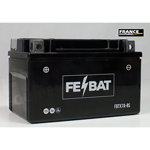 Batterie moto FRANCE EQUIPEMENT FE-BAT FBTX7A-BS