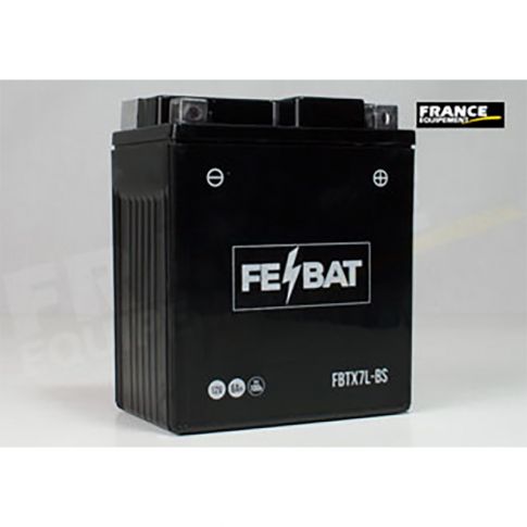 Batterie moto FRANCE EQUIPEMENT FE-BAT FBTX7L-BS