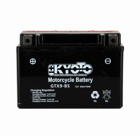 Batterie moto KYOTO GTX9-BS acide sans entretien