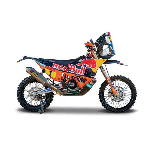Moto miniature KTM 450 Rally Dakar 2019 1/18eme