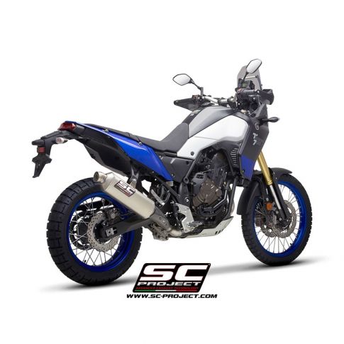 Silencieux moto SC PROJECT Rally Raid Titane YAMAHA TENERE 700 2019 - 2020