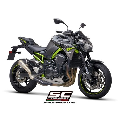 Silencieux moto SC PROJECT S1 GP Titane KAWASAKI Z900 - A2 2020