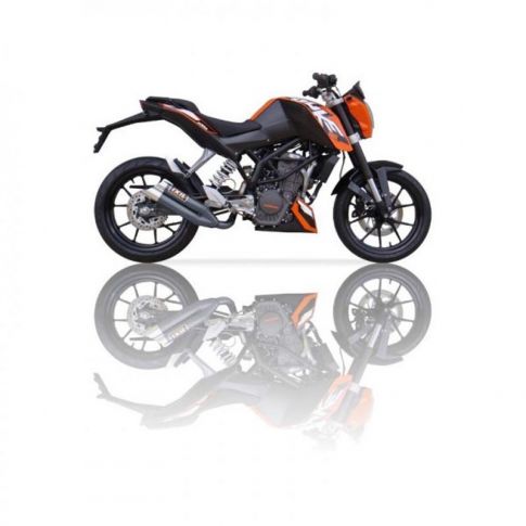 Silencieux moto IXIL DUAL HYPERLOW XL BLACK EDITION KTM 125 200 DUKE 2011 - 2016