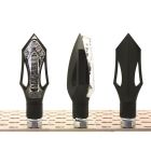 Clignotants V PARTS Arrow LED noir universel