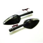 Paire rétroviseurs clignotants intégré universel SMB MOTO PARTS FLASH